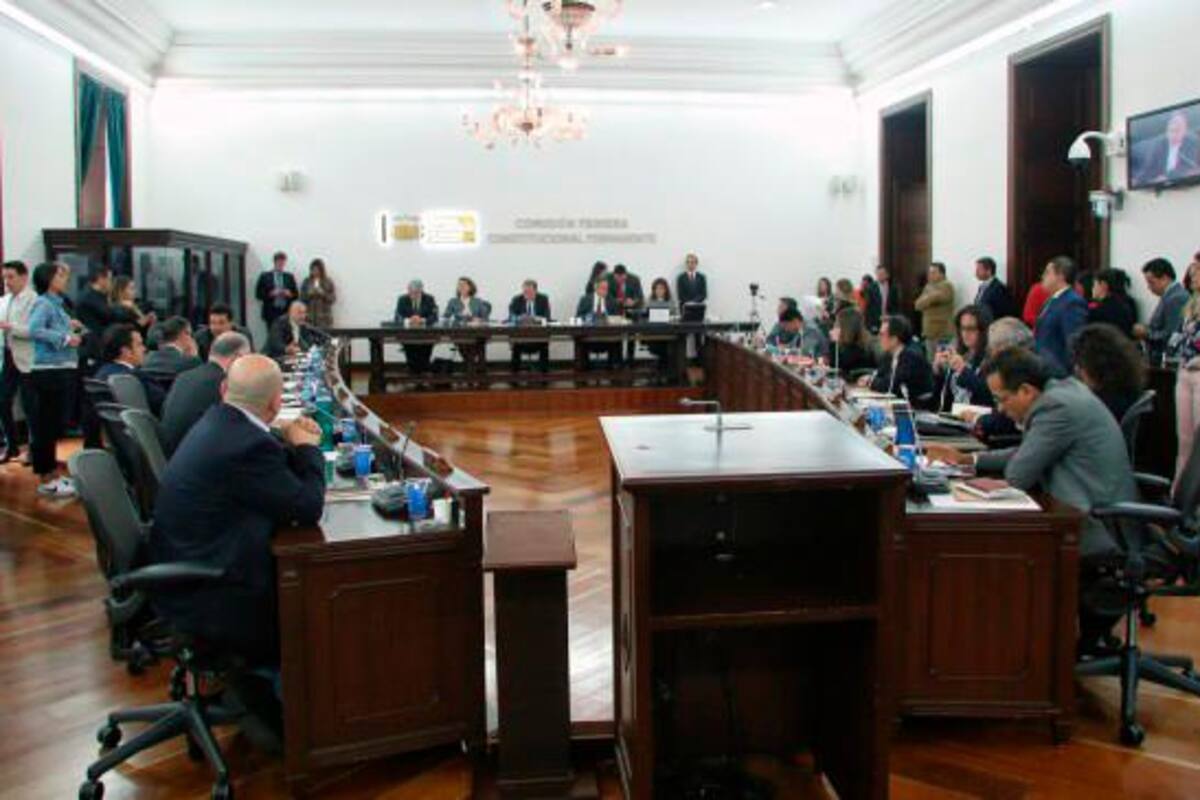 La Comisión primera del Senado de la República aplazó para la próxima sesión la discusión del proyecto. (Foto: Colprensa/VANGUARDIA)