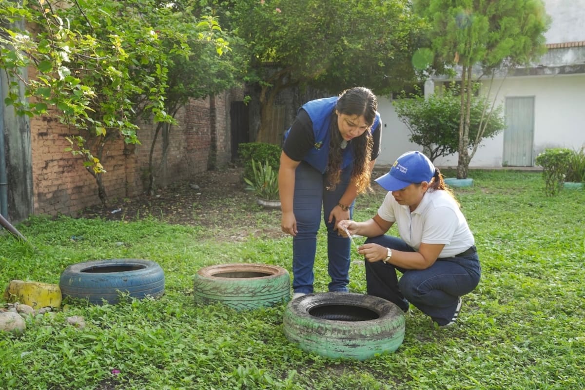 Estudiantes del colegio John F. Kennedy participaron en la jornada pedagógica de prevención contra el dengue, una de las primeras actividades de la estrategia que la Secretaría Distrital de Salud llevará a los colegios oficiales de Barrancabermeja.
Suministrada/Vanguardia