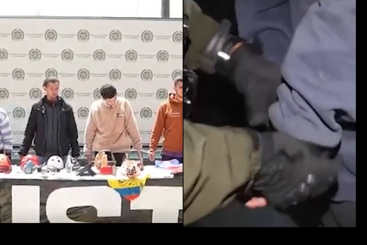 dentifican a 11 presuntos responsables de disturbios coordinados durante protestas en la capital. | Captura de pantalla