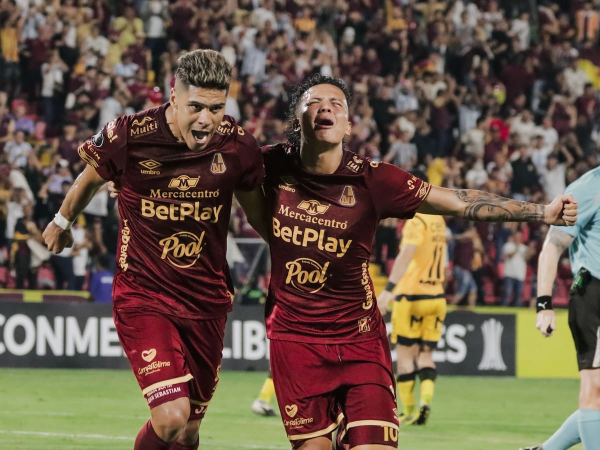 Deportes Tolima doblegó 3-0 a Coquimbo Unido, en la tercera fecha de la Copa Libertadores. Foto: Deportes Tolima.