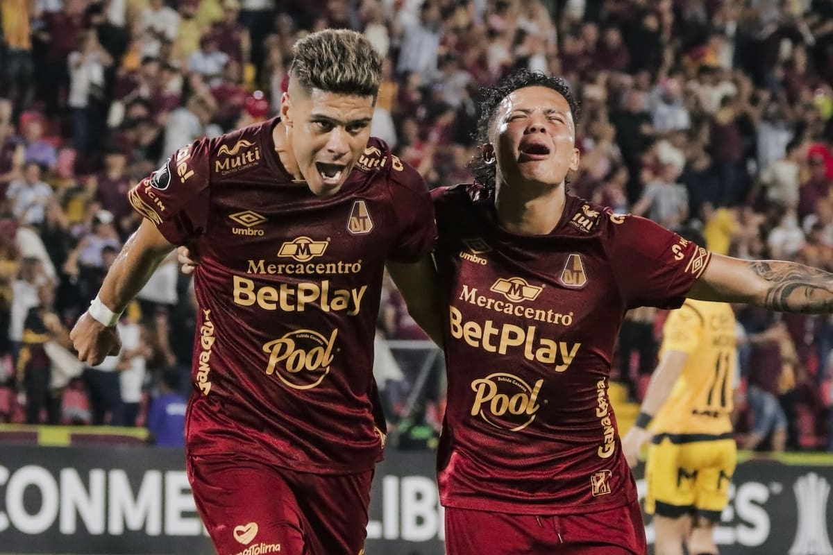 Deportes Tolima doblegó 3-0 a Coquimbo Unido, en la tercera fecha de la Copa Libertadores. Foto: Deportes Tolima.