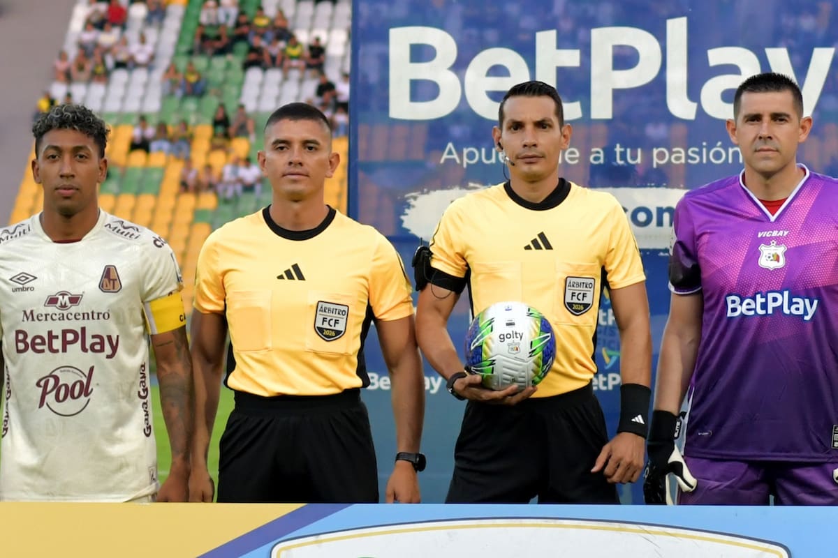 ¿Perjudicaron al Tolima? Oliveros denunció un penalti sin VAR tras la eliminación. /FOTO: Win Sport