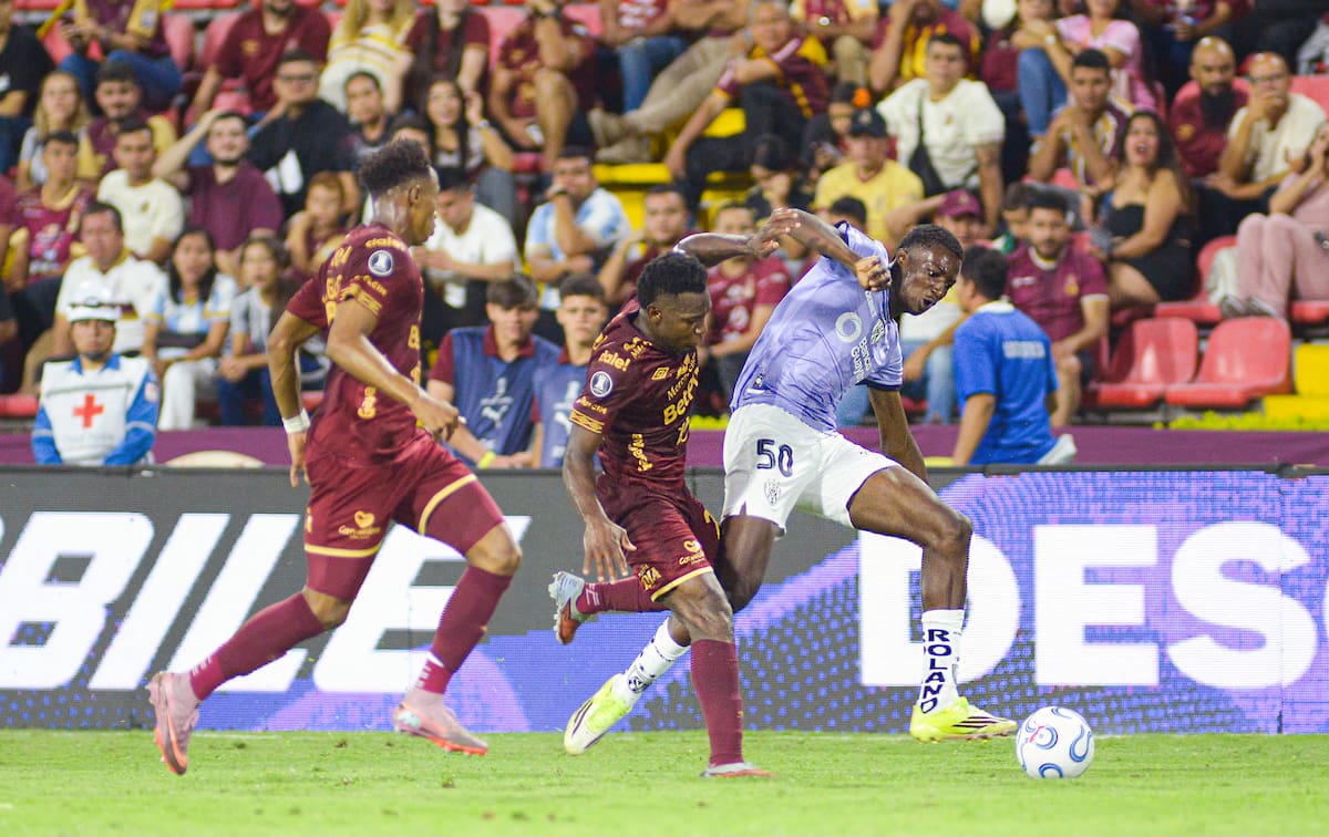 Deportes Tolima Vs Independiente del Valle - Copa Libertadores - Estadio Manuel Murillo Toro de Ibagué. Foto: Jorge A Cuéllar / Colprensa