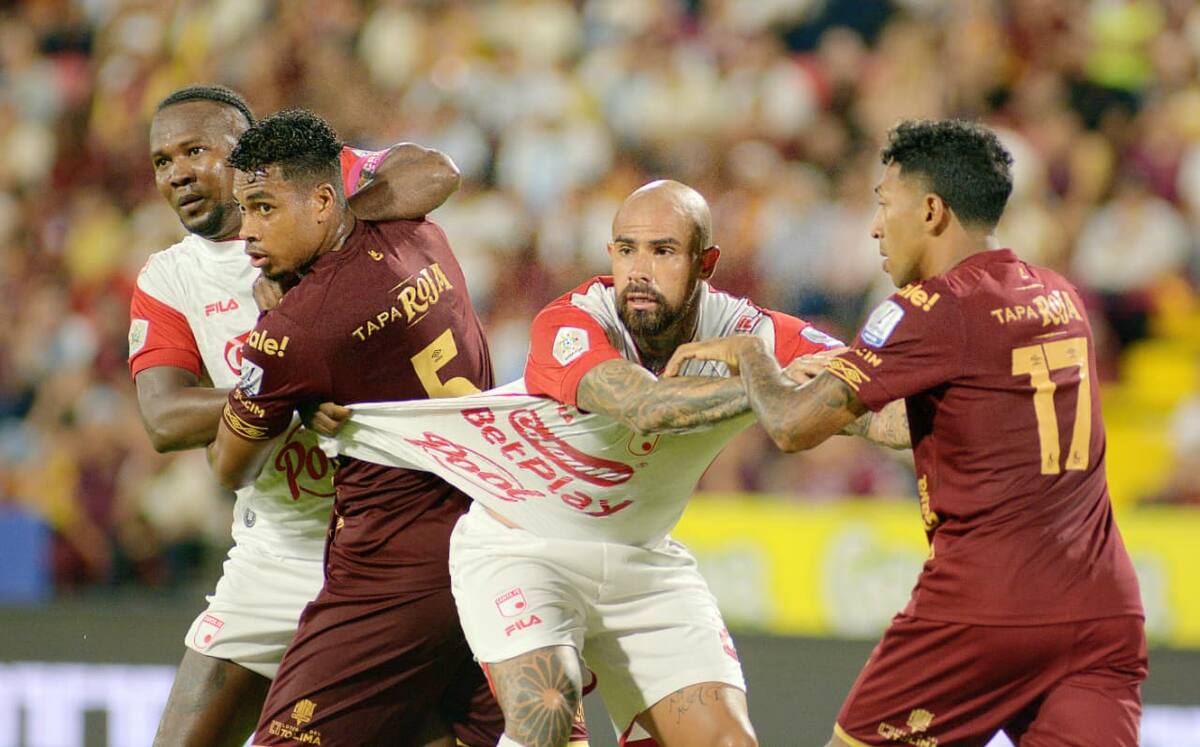 Deportes Tolima vs Independiente Santa Fé
Estadio Manuel Murillo Toro de Ibagué
Fecha 10 de La Liga BetPlay I - 2026
Reportero Gráfico: Jorge A Cuéllar/Colprensa