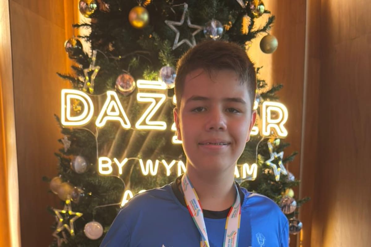 Juan José González Bolívar, estudiante bumangués, es campeón suramericano de ajedrez 2025.