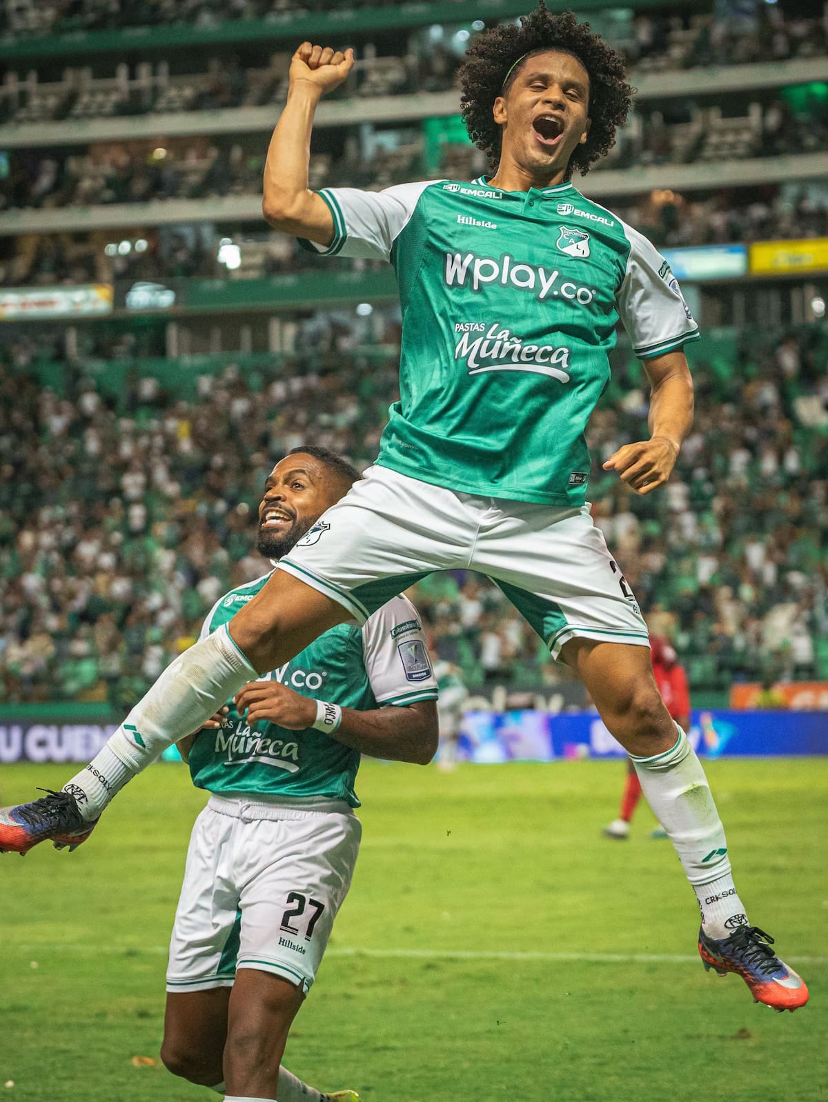 Deportivo Cali elevó el rendimiento y ya está en la tercera posición del campeonato. Foto: Deportivo Cali.