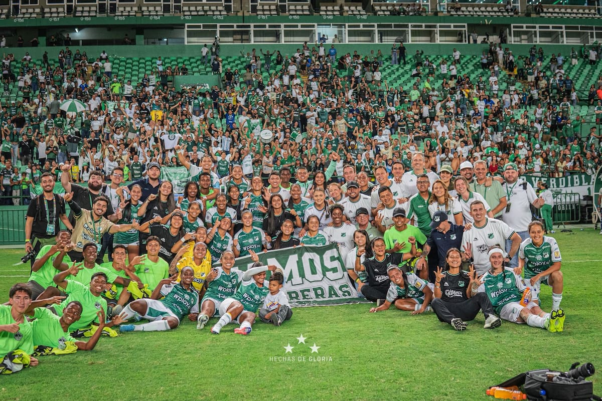 Deportivo Cali goleó a Nacional y se instaló en la final. Foto: Deportivo Cali Femenino