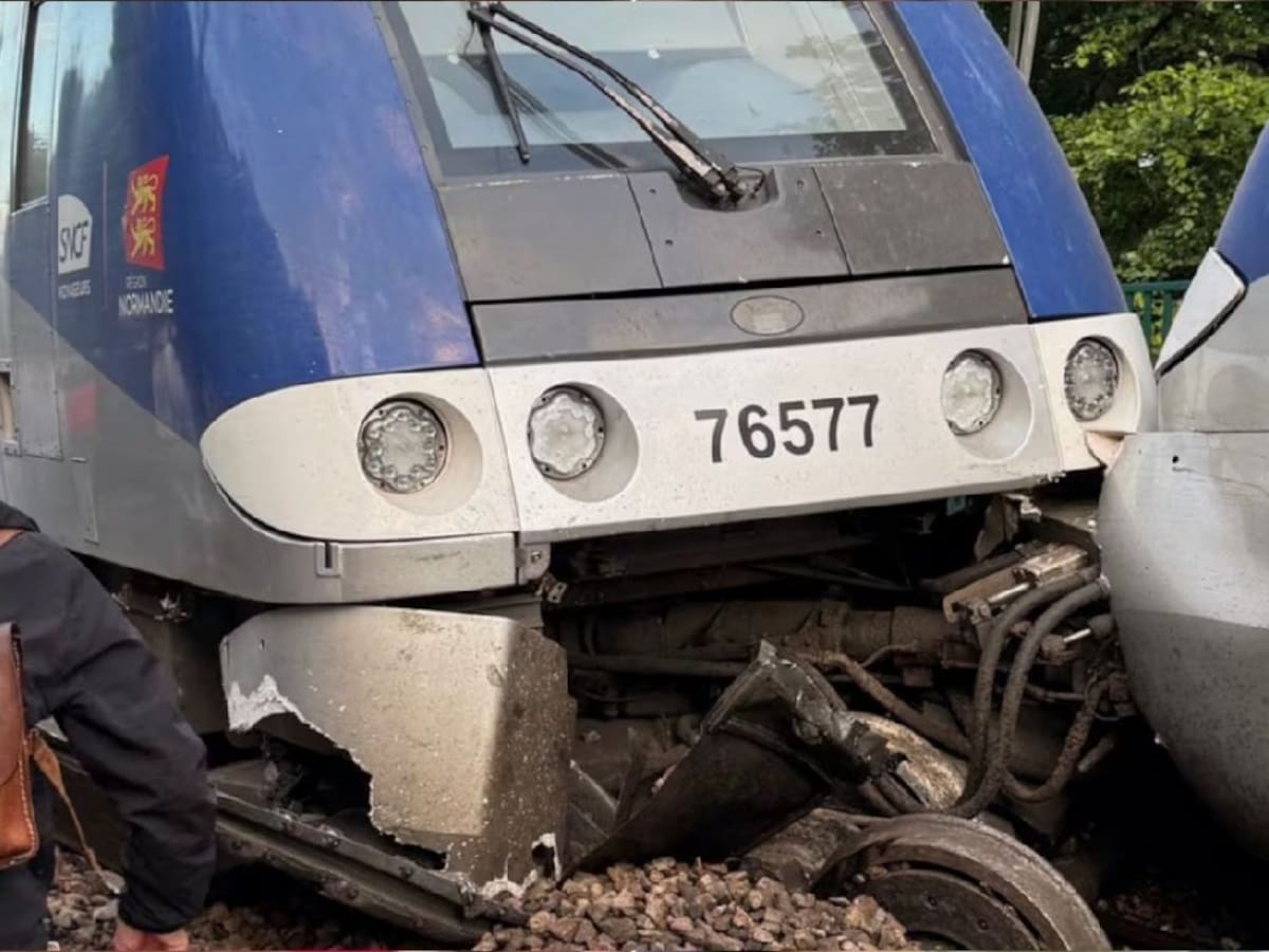 Francia: descarrilló un tren con 186 pasajeros y dejó 44 heridos y una joven en estado crítico.