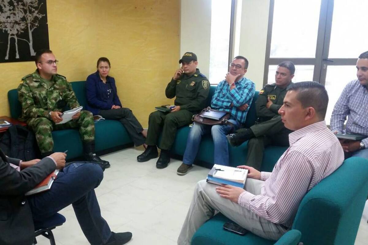 Cada mes las diferentes autoridades de Policía y Gobierno de esta localidad se reúnen para tratar los temas relacionados con la seguridad en la zona. (Foto: Suministrada / VANGUARDIA LIBERAL)