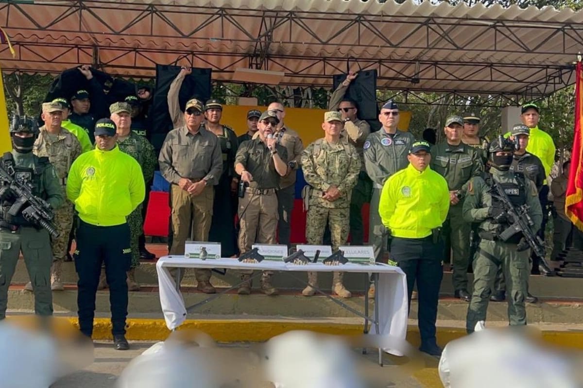 Desde Riohacha, De La Espriella confirma la muerte de ‘Bendito Menor’: esto dijo del operativo. Foto de. Mindefensa.