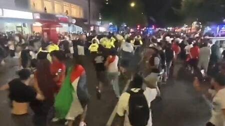 Disturbios en Europa tras eliminación de Marruecos: Caos en París, Londres y La Haya