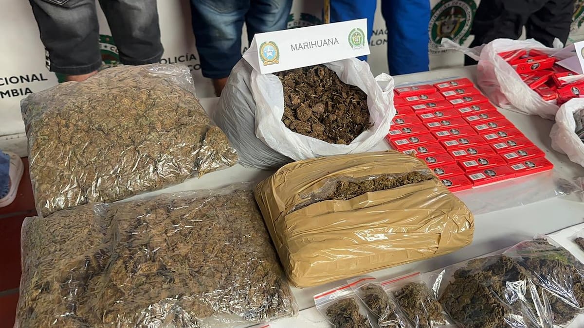 Desmantelan banda de narcotráfico que operaba en el área metropolitana de Bucaramanga
