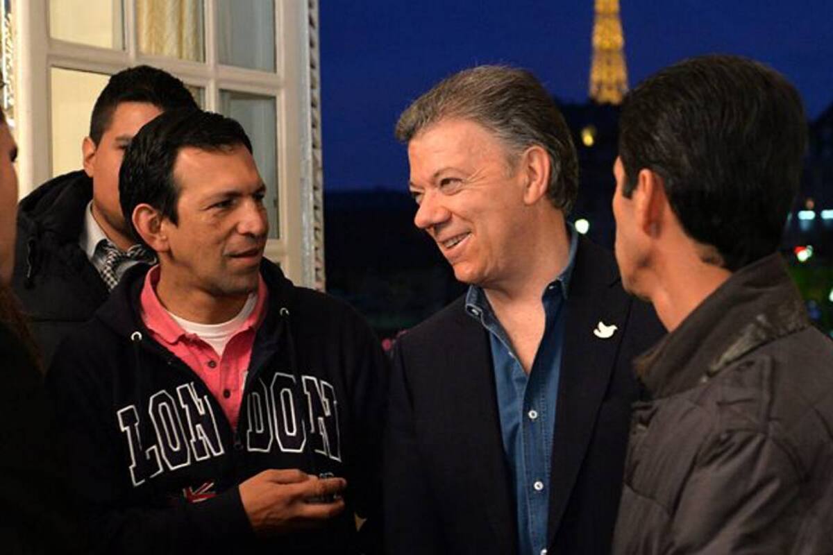 El Presidente Juan Manuel Santos se encuentra en Francia buscando el apoyo de este país a los diálogos de paz que se adelantan en Cuba. (Foto: Colprensa / VANGUARDIA LIBERAL)