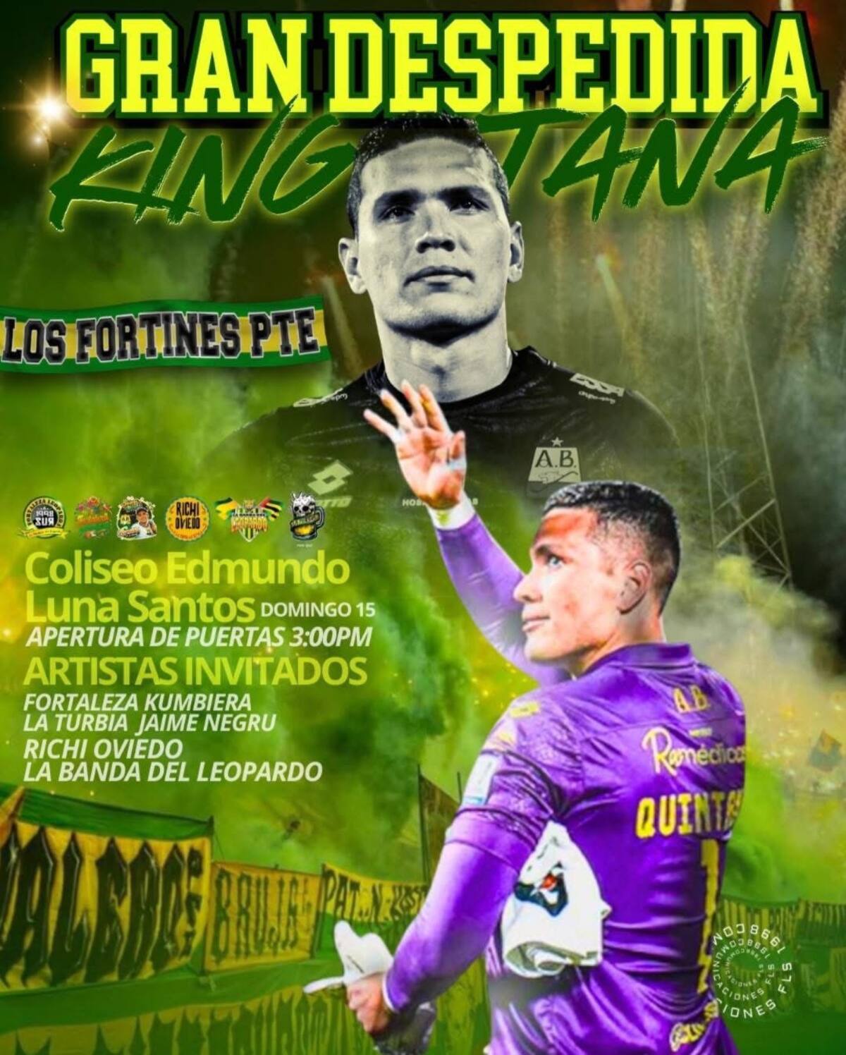 Despedida a Aldair Quintana: conozca los detalles del homenaje que prepara la hinchada antes de su salida al exterior