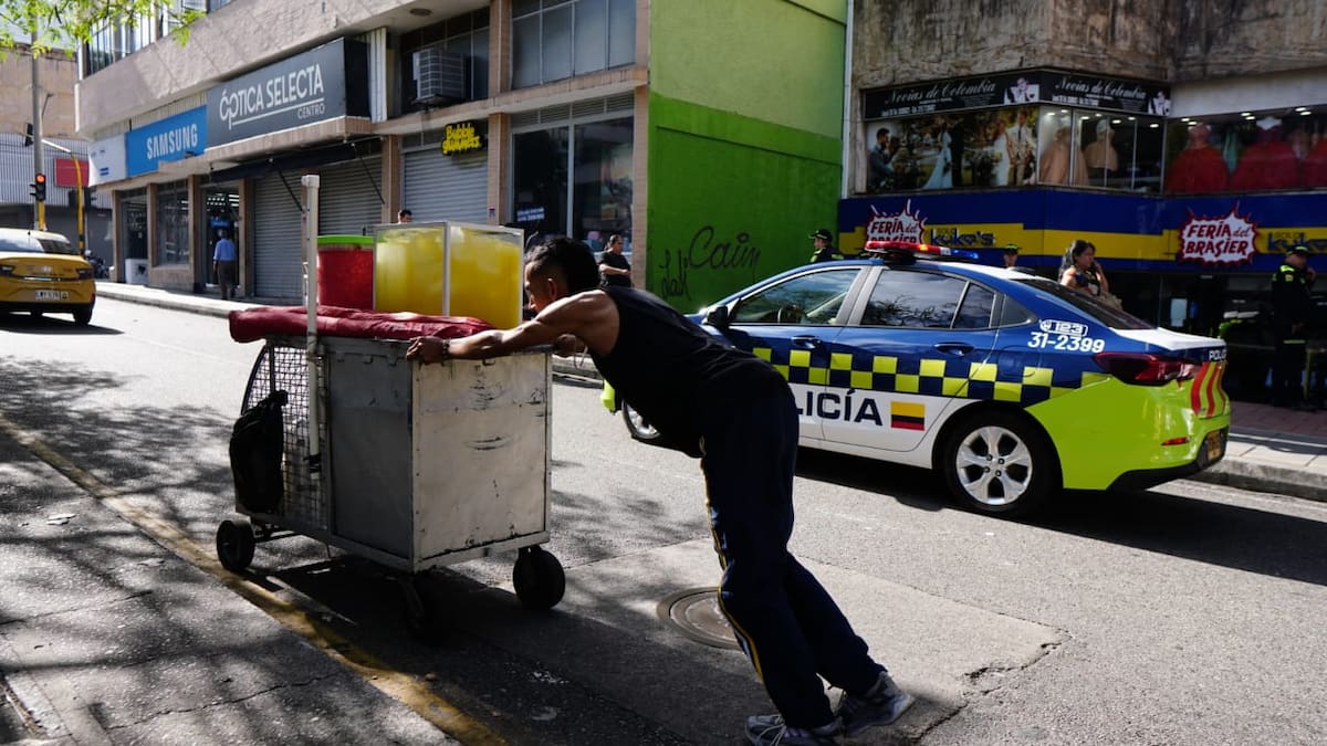 La PErsonería de Bucaramanga también hizo presencia como garante de derechos de los ciudadanos. (Fotos: Marco Valencia / VANGUARDIA)