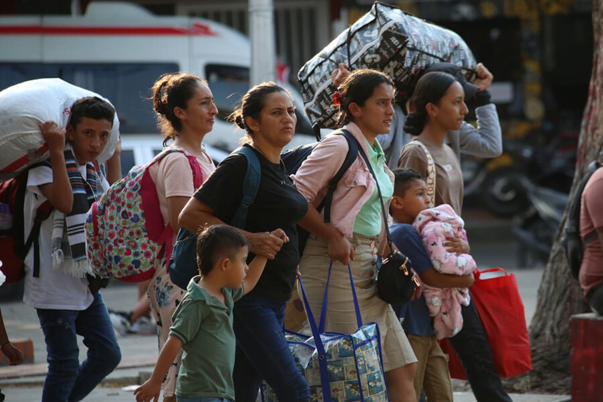 Conflicto no cede: más de 101.000 personas fueron desplazadas este año en Colombia.