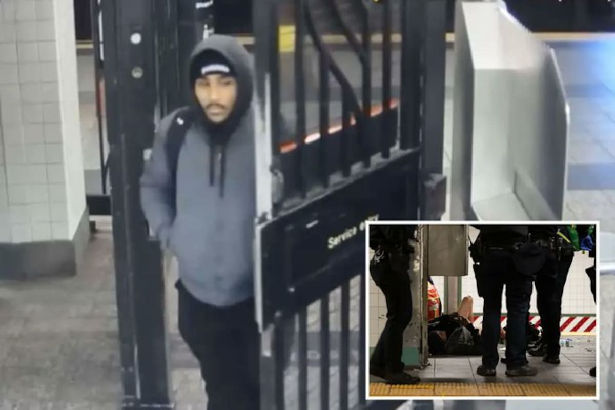 Un joven de 18 años fue arrestado por presuntamente prender fuego a un hombre sin hogar en el metro de Nueva York.