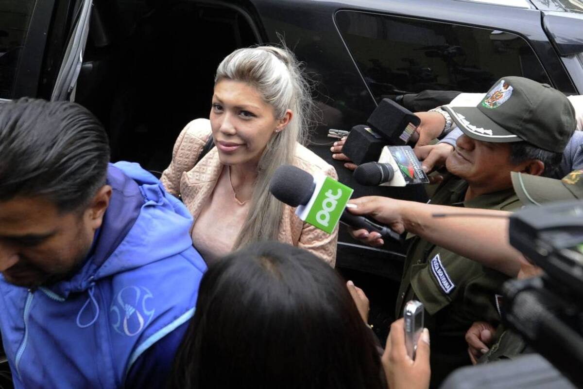 Gabriela Zapata Montano tuvo un hijo producto de la relación con el presidente Evo Morales, que falleció. (Foto: AFP / VANGUARDIA LIBERAL)