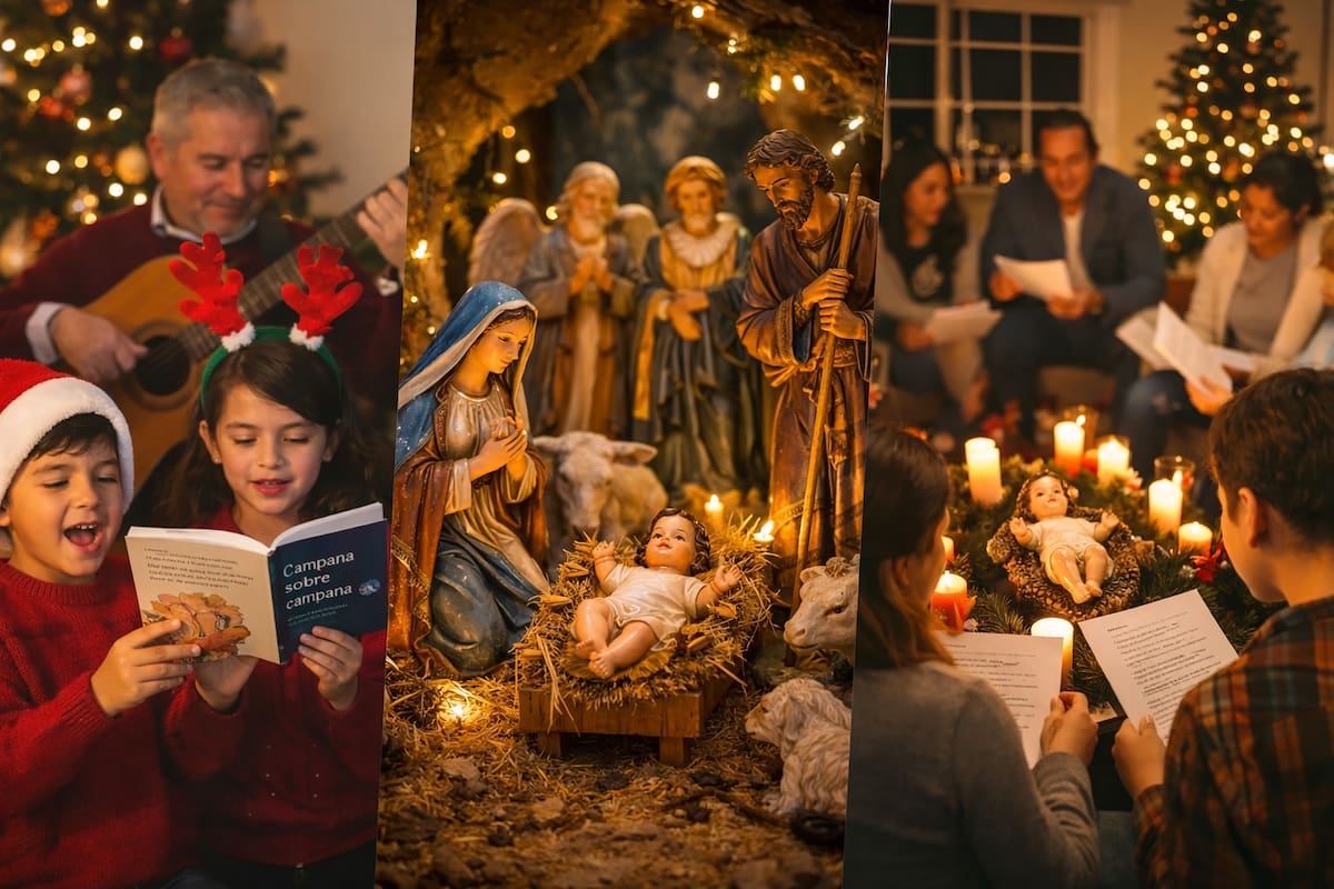 Novena de Navidad, día 4: la esperanza que se transforma en alegría. // Foto: generada por IA.