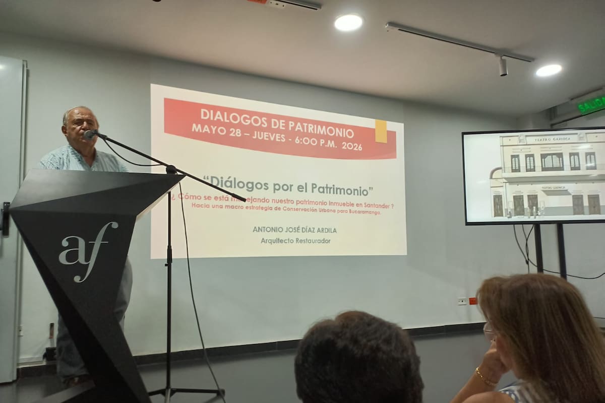 La falta de inventarios, estudios y mecanismos de protección amenaza parte del patrimonio arquitectónico santandereano. Un nuevo ciclo de diálogos en Bucaramanga busca impulsar acciones conjuntas entre Estado, academia y ciudadanía para su conservación.