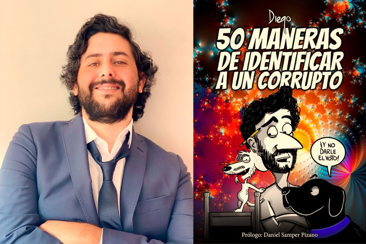 Diego Caricatura afirma que su obra busca contribuir a la lucha contra la corrupción, que es uno de los problemas más graves que afectan al país. Foto suministrada/VANGUARDIA