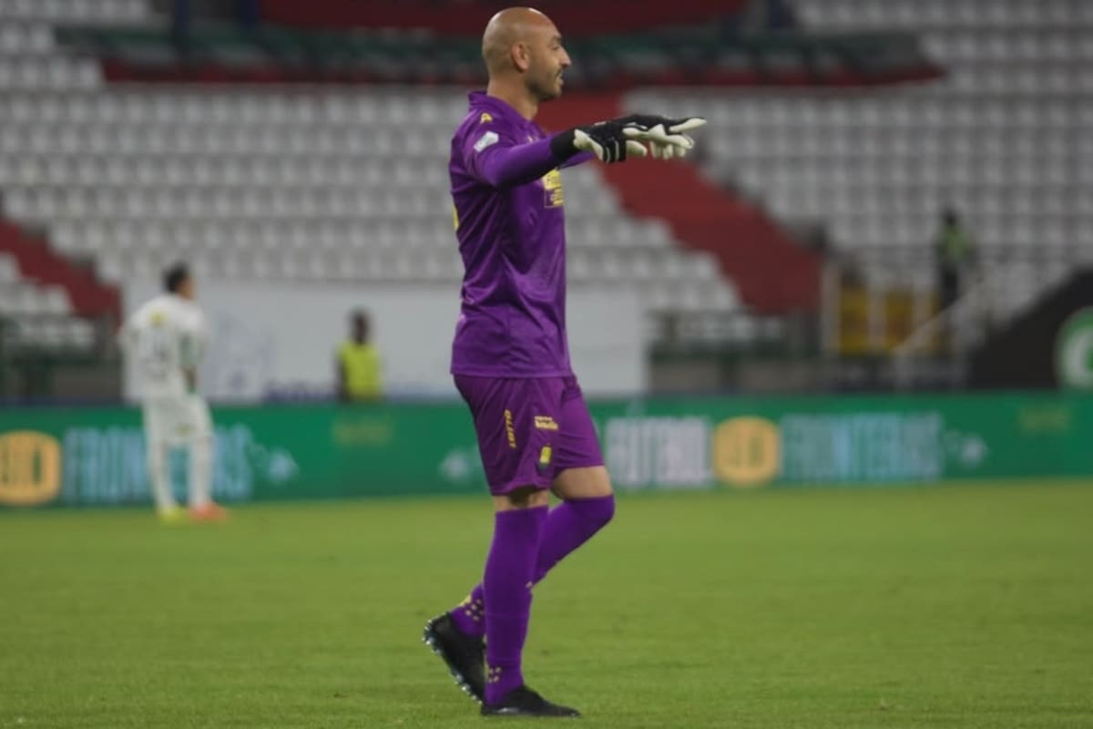 Diego Novoa fue una de las figuras del triunfo 3-1 de Atlético Bucaramanga sobre Once Caldas, en la fecha 12 de la Liga BetlPlay II de 2026. Santiago Álvarez - Colprensa