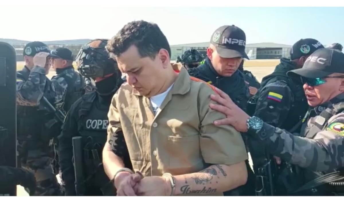 Digno Palomino Rodríguez, señalado Jefe del grupo delincuencial, ‘los Pepes’, sería trasladado a la cárcel de máxima seguridad Palogordo, de Girón, Santander.//Archivo.
