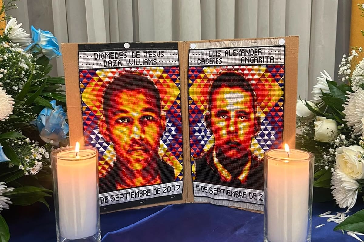 Diomedes de Jesús Daza Williams y Luis Alexander Cáceres Angarita fueron asesinados en 2007 y presentados falsamente como bajas en combate.