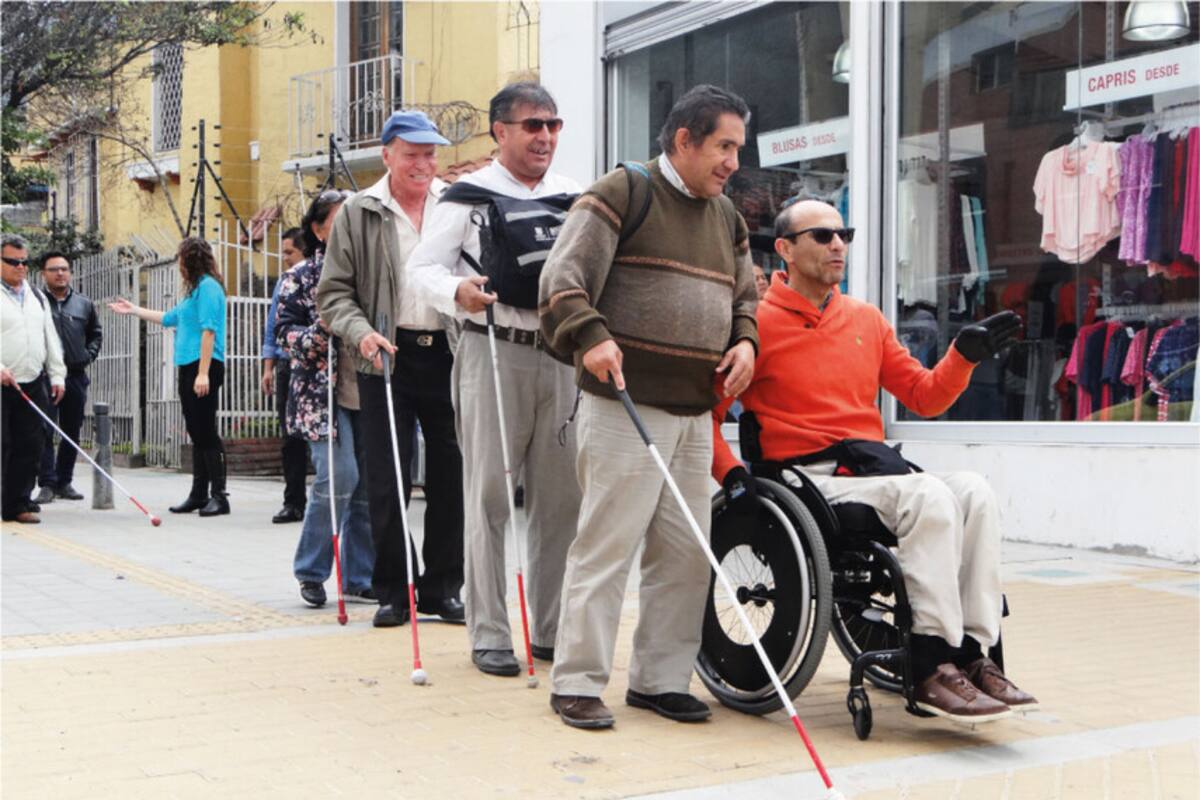 Más del 70 % de personas con discapacidad en Colombia no tienen trabajo.//Colprensa.