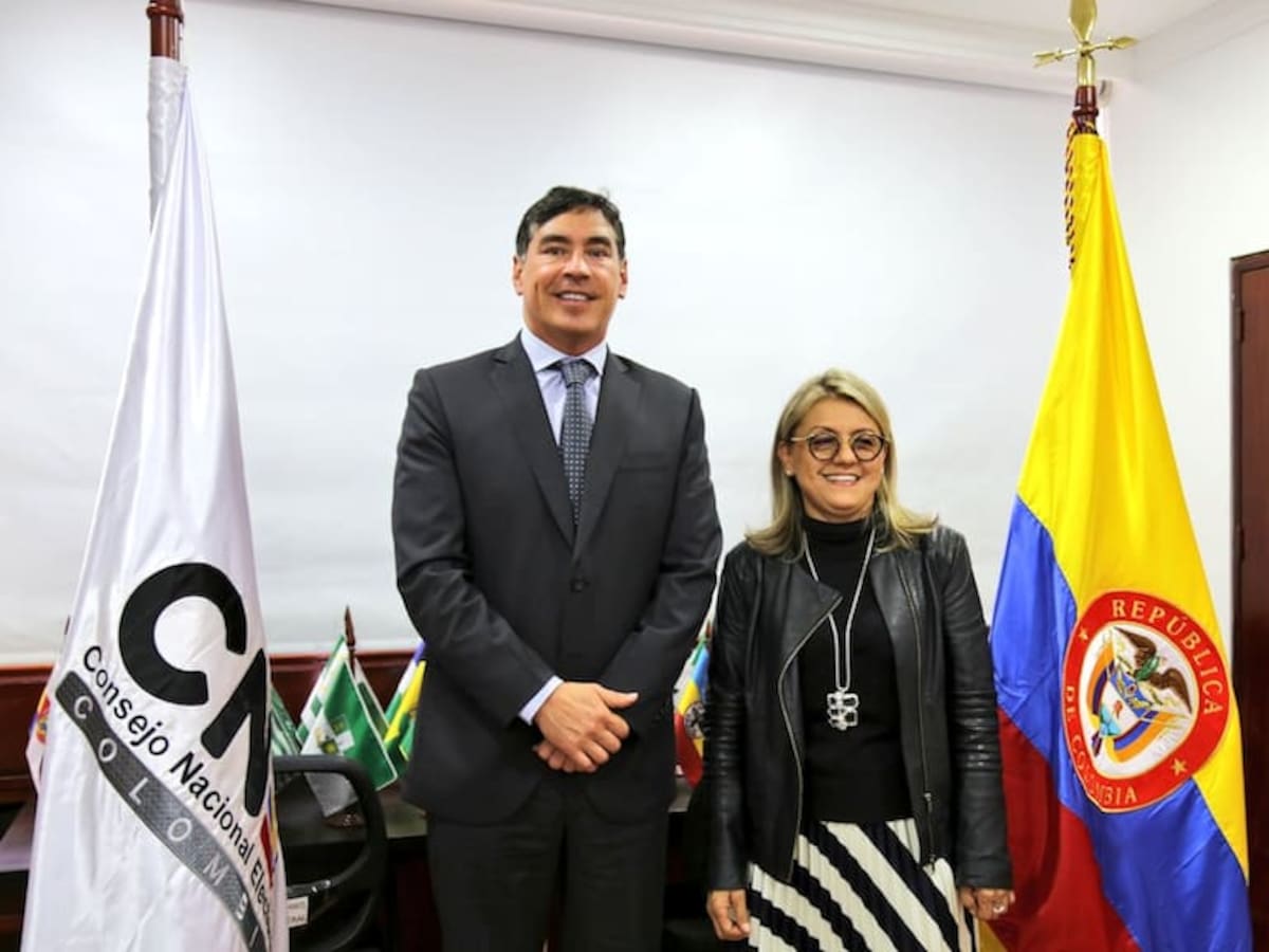 Una acalorada discusión entre los magistrados Fabiola Márquez y Álvaro Hernán Prada sacude al Consejo Nacional Electoral. Foto: CNE