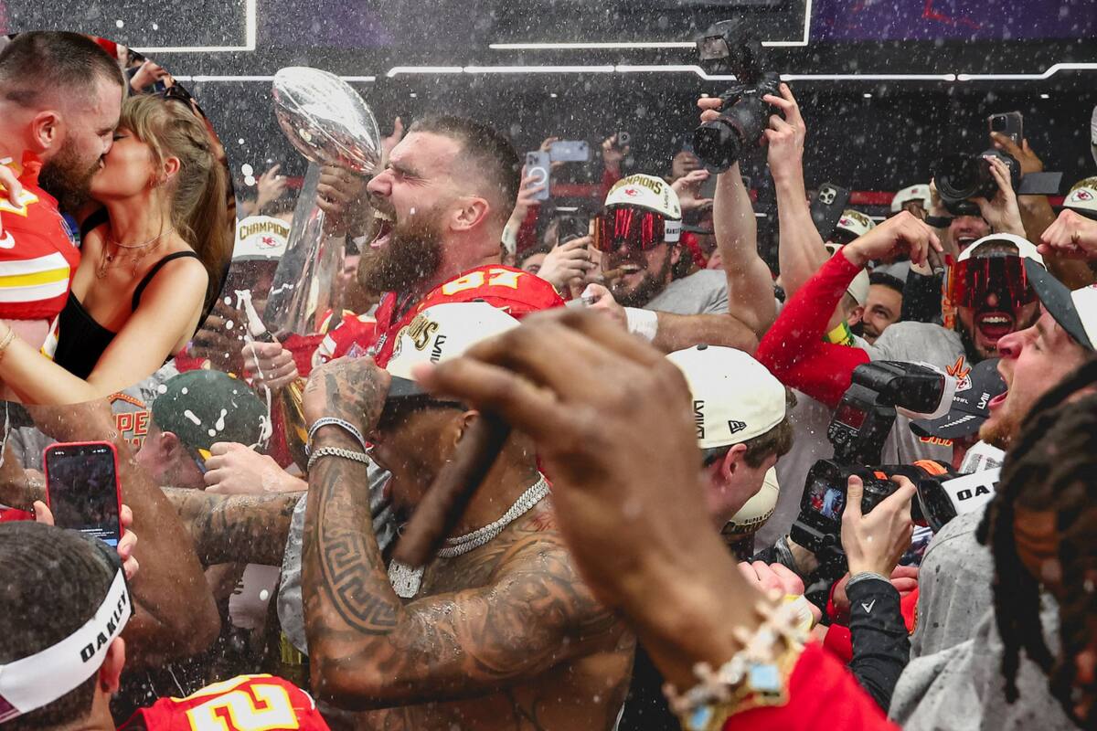 Taylor Swift y Travis Kelce reinan en el Super Bowl.