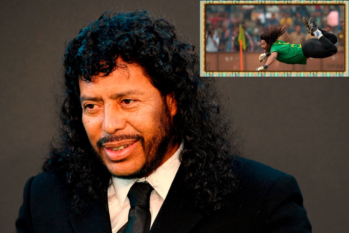 René Huguita y su famosa jugada “El escorpión”.