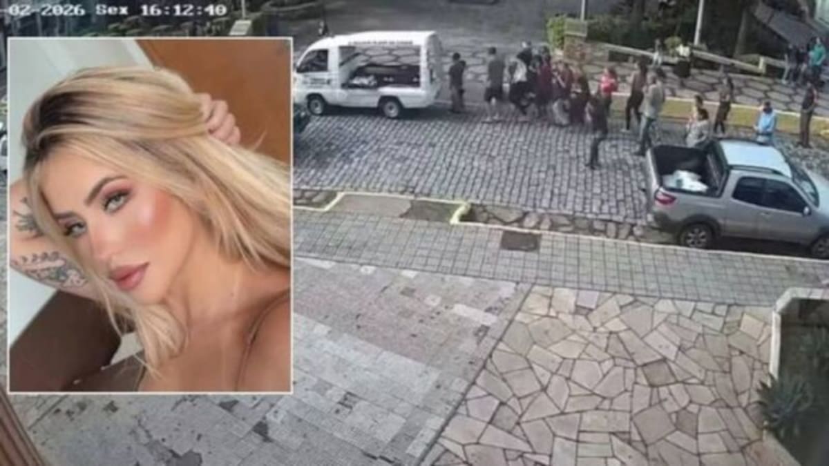 El video del momento en que balearon a una modelo de OnlyFans durante el velorio de su mamá en Brasil se volvió viral.