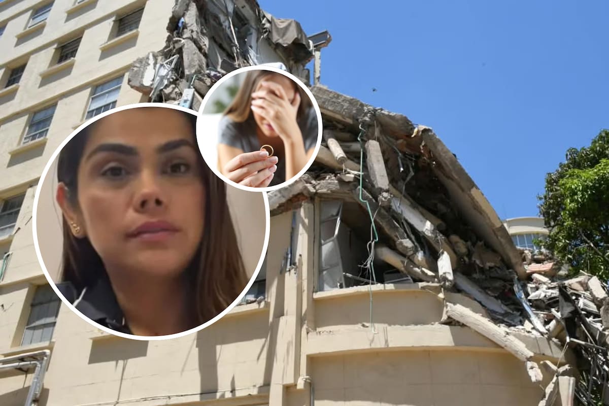 Una mujer reveló que descubrió la doble vida de su esposo tras el terremoto que afectó a su familia. Foto: Recreado con imágenes tomadas de redes sociales
