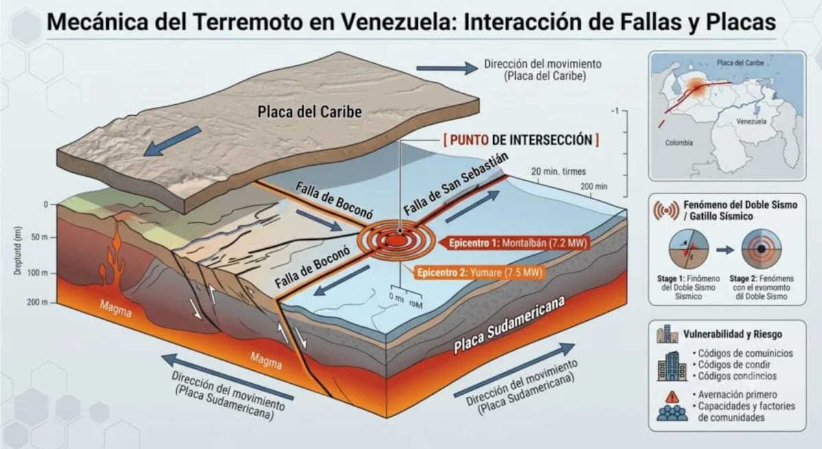 El doblete sísmico sucede cuando coinciden "dos terremotos de magnitud muy parecida, muy seguidos en el tiempo y muy próximos en el espacio".