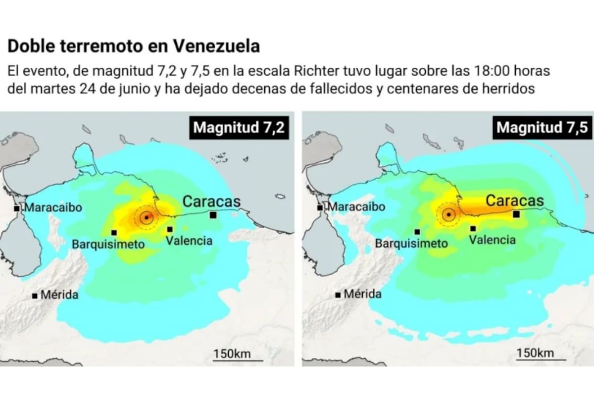 La liberación de energía acumulada durante más de un siglo provocó uno de los eventos sísmicos más devastadores registrados recientemente en Venezuela. Foto tomada de // X.