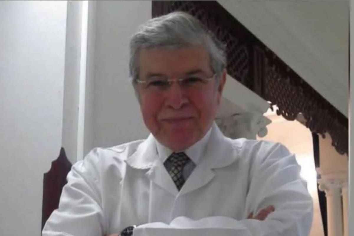 Rafael Eduardo Orduz Pico, reconocido médico en Santander.