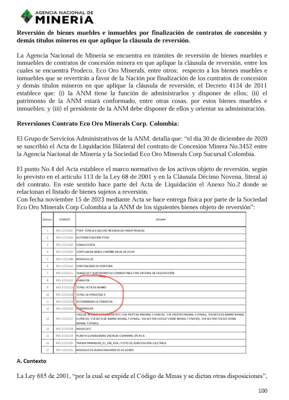 Las minas ilegales en el Páramo de Santurbán pertenecen al gobierno nacional.