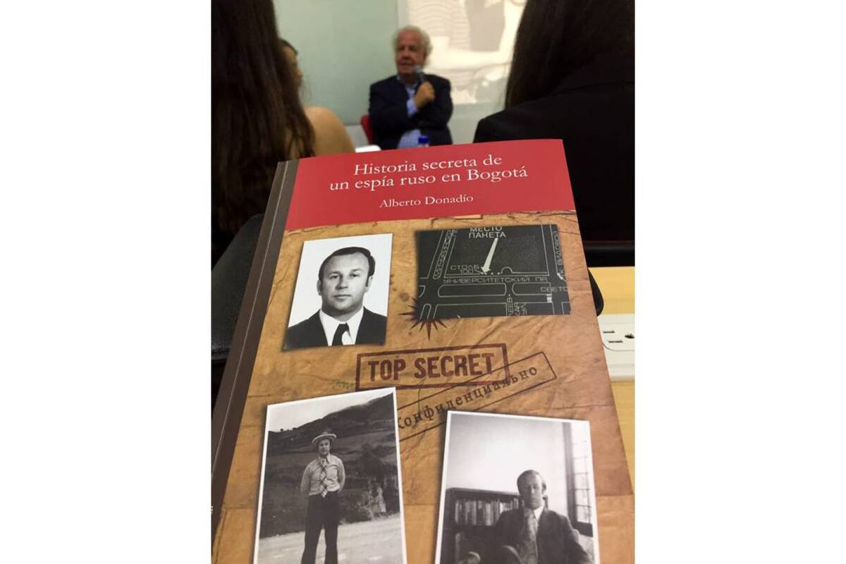 Alberto Donadío hizo parte de una de las secciones de Ulibro, conocida como ‘Encuentro con el autor’.