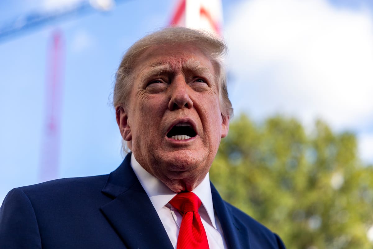 El presidente de Estados Unidos, Donald Trump. //EFE - SHAWN THEW.