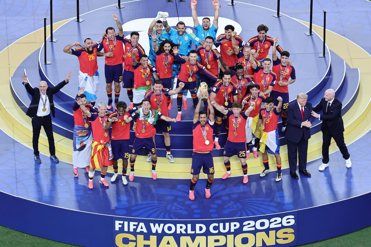 El mandatario estadounidense fue parte de la Ceremonia de Premiación. /FOTO: EFE