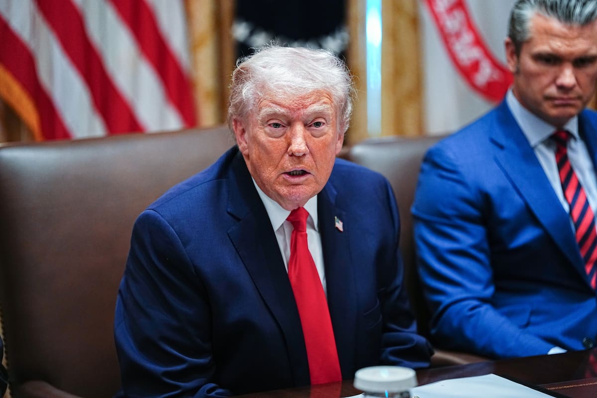 El presidente de EE.UU., Donald J Trump. //EFE - AARON SCHWARTZ.
