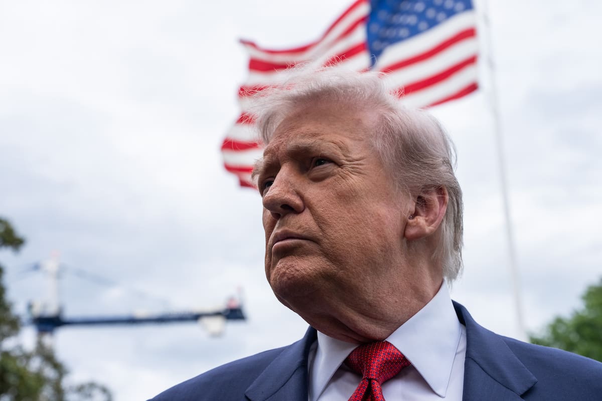Fotografía de archivo del presidente estadounidense, Donald Trump. EFE/Aaron Schwartz.