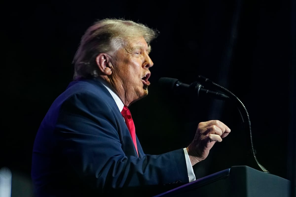 El presidente de Estados Unidos, Donald Trump. //EFE - BONNIE CASH.