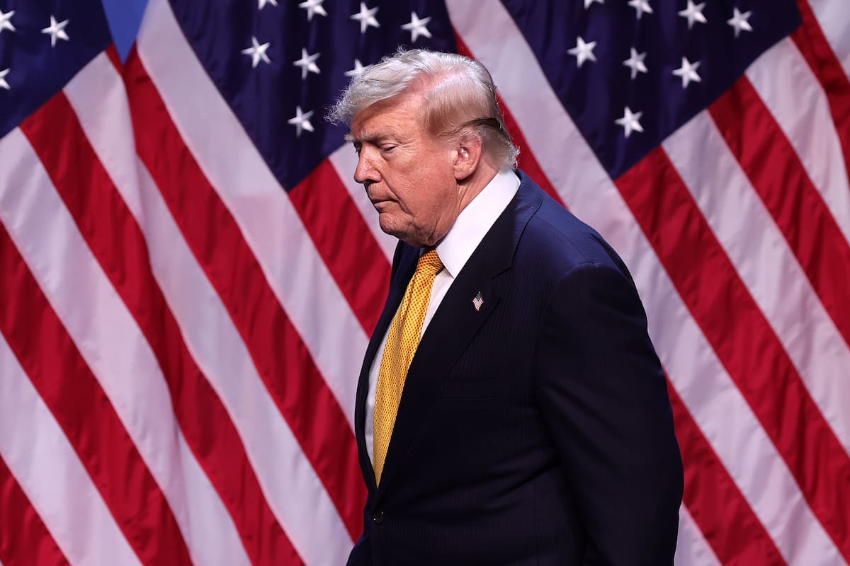 El presidente de Estados Unidos, Donald Trump. //EFE - NECATI SAVAS.