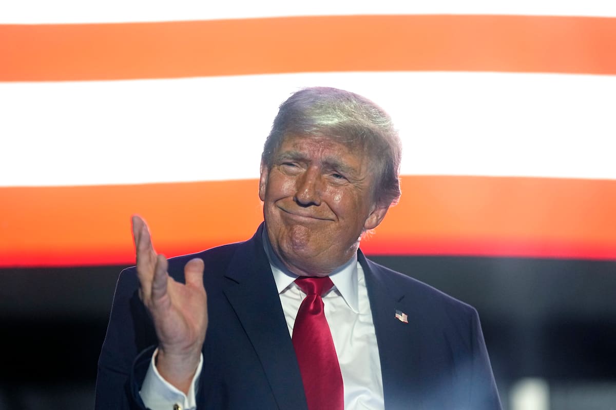 El presidente de Estados Unidos, Donald Trump. //EFE - BONNIE CASH.