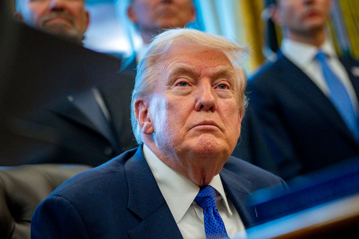 Donald Trump, presidente de Estados Unidos.