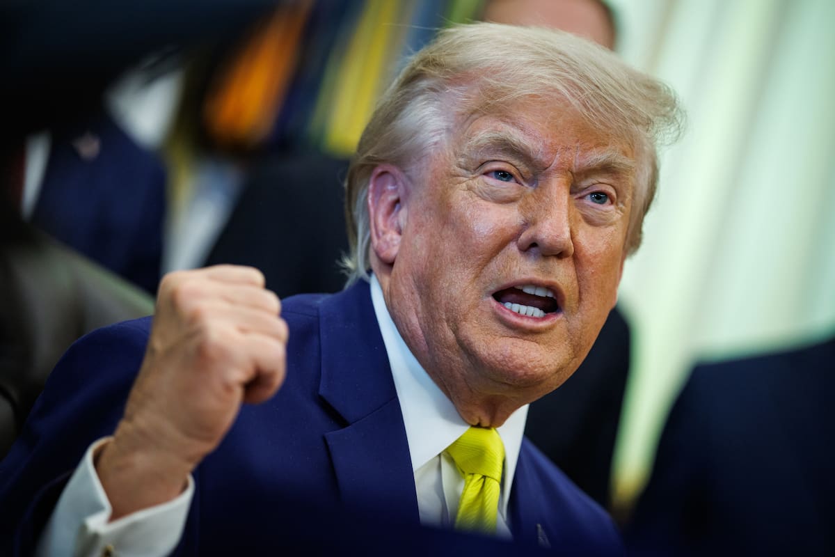El presidente de Estados Unidos, Donald Trump. //EFE - SAMUEL CORUM.