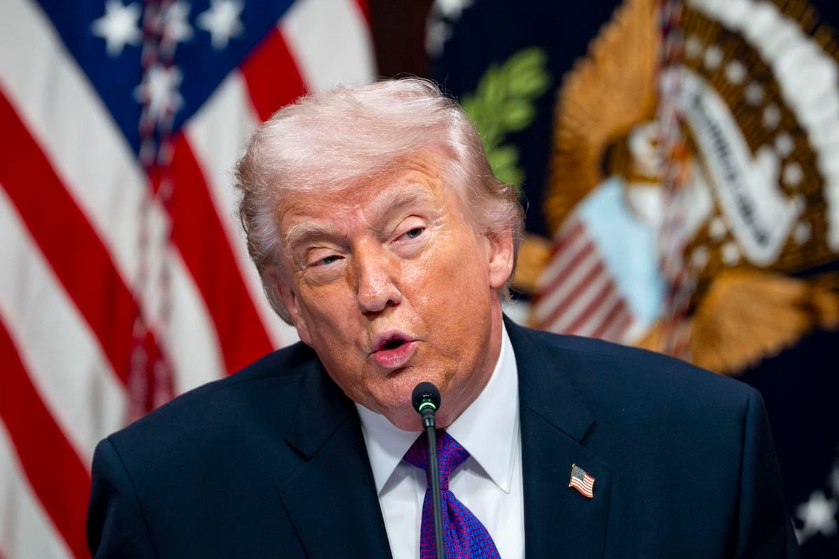 Donald Trump, presidente de Estados Unidos. // Foto: EFE