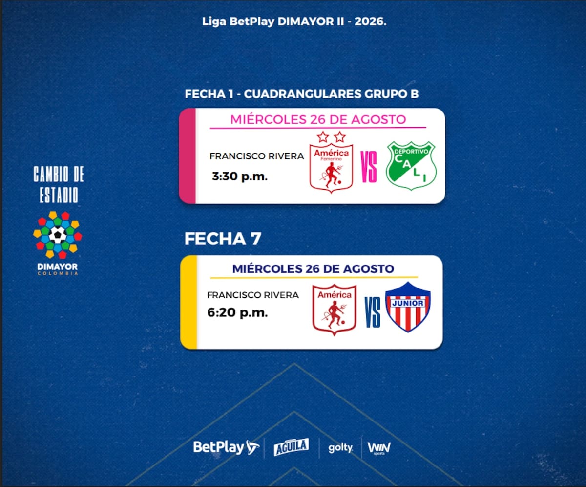¿Dónde jugará América de Cali tras quedarse sin El Campín? Ya tiene nueva sede para la próxima fecha